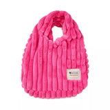 Fluffy Plush Wide Strap Shoulder Bag