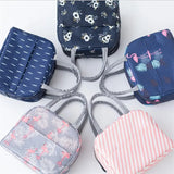 Functional Cooler Lunch Box Portable Insulated Canvas Lunch Bag