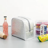 Canvas Lunch Bag Insulated Cooler Thermal Food Picnic Lunch Box For W