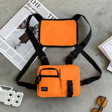 Tactical Chest Bag Hip Hop Vest Streetwear Bag Waist Pack