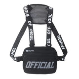 Tactical Chest Bag Bullet Hip Hop Vest Streetwear Bag