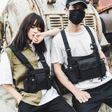 Tactical Chest Bag Hip Hop Vest Streetwear Bag Women Waist Pack