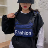 Tactical Chest Bag Hip Hop Vest Streetwear Nylon Waist Pack Outdoor