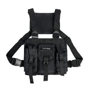 Tactical Chest Bag Men Bullet Hip Hop Vest Streetwear Unisex Waist Pack