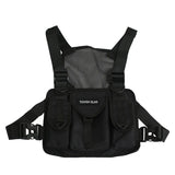 Functional Tactical Chest Rig Bag for Woman Hip Hop Vest Streetwear Bag