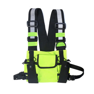 Tactical Chest Rig Bag Hip Hop Vest Streetwear Bags Waist Pack Women Chest Bag