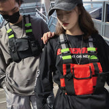 Tactical Chest Rig Bag Hip Hop Vest Streetwear Bags Waist Pack Women Chest Bag