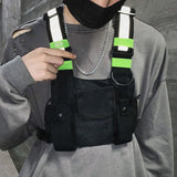 Tactical Chest Rig Bag Hip Hop Vest Streetwear Bags Waist Pack Women Chest Bag