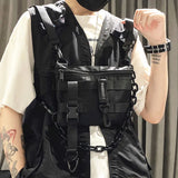 Tactical Chest Rig Bag for Woman Hip Hop Vest Streetwear Bag