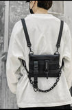Tactical Chest Rig Bag for Woman Hip Hop Vest Streetwear Bag
