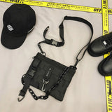 Tactical Chest Rig Bag for Woman Hip Hop Vest Streetwear Bag
