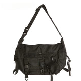 Japanese Canvas Functional Workwear Bag Large Capacity Messenger Bag