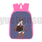 Funny 3D Bungou Stray Dogs Backpack 12/16 Inch Pink Merch Cartoon Bookbag