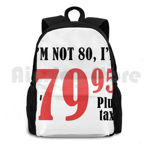 80th Birthday Gift Outdoor Hiking Backpack Waterproof Camping Travel