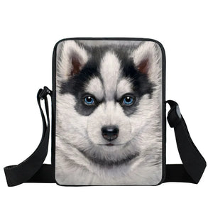 Funny Bad Puppy Dog Messenger Bag Women Handbags Pet Dog Ladies Crossbody Bag