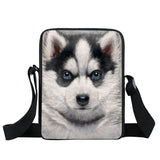 Funny Bad Puppy Dog Messenger Bag Women Handbags Pet Dog Ladies Crossbody Bag