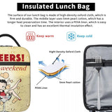 Betty Boop Cheers Insulated Lunch Bag