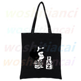 Funny Cartoon Mafalda Harajuku 90s Shopping Canvas Bag Female Girl Tote