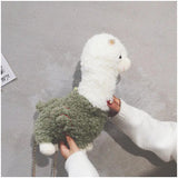 Funny Alpaca Plush Messenger Bag for Women Girls