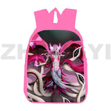 Bleach Anime 3D Backpack Pink Canvas Bag for Women Kids School Waterproof