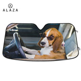 Funny Dog Auto Parts Car Decoration Sunshade Car Windshield Sunshade