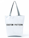 Funny Dog Printed Shoulder Bag All-Match Personality Pattern Large Women's Bag