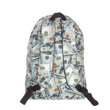 Funny Dollar Printing College Backpacks Laptop Computer Backpack For Teenager