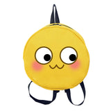 Funny Face Expression Anime Round Backpack