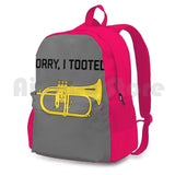 Funny Flugelhorn Gift , Marching Band , Concert Band-Sorry , I Tooted