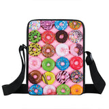 Galaxy Donuts Messenger Bag Women Handbag