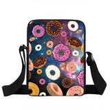 Galaxy Donuts Messenger Bag Women Handbag