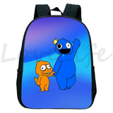 Funny Rainbow Backpack for Kids Boys Girls Cartoon School Bags Children Rucksack