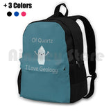 Geology Science Pun Outdoor Hiking Backpack Riding Climbing Sports Bag