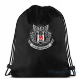 Funny Besiktas USB Charge Backpack School Travel Laptop Bag