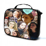 Graphic Print Alycia Debnam Carey Collage USB Charge Backpack