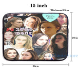 Graphic Print Alycia Debnam Carey Collage USB Charge Backpack