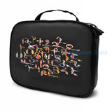 Armenian Birds Alphabet USB Charge Backpack Men Women Travel Laptop Bag