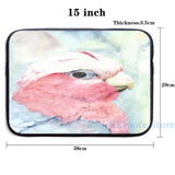 Funny Australian Galah Cockatoo Watercolour Painting USB Charge Backpack