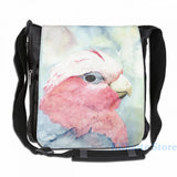 Funny Australian Galah Cockatoo Watercolour Painting USB Charge Backpack
