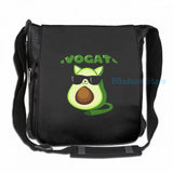 Avogato Funny Avocado Cat Lover USB Charge Backpack men Women Travel laptop bag