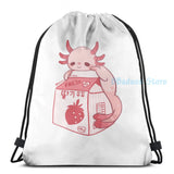 Axolotl USB Charge Backpack School Travel Bag
