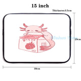 Axolotl USB Charge Backpack School Travel Bag