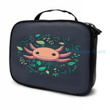 Funny Axolotl Print USB Charge Backpack for School and Travel