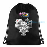 Funny Graphic Cat USB Charge Backpack for Travel and School