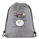 Funny Graphic print Battle Cats USB Charge Backpack School bag
