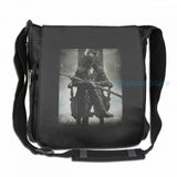 Bloodborne Graphic Backpack USB Charge School Travel Laptop Bag