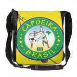 Capoeira Graphic Print USB Charge Backpack