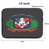 Dominican Republic Coat of Arms USB Charge Backpack