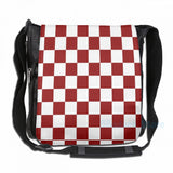Graphic Print Red USB Charge Backpack School Laptop Bag