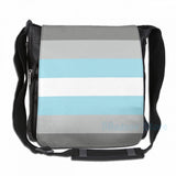 Funny DemiBoy Flag USB Charge Backpack School Bag